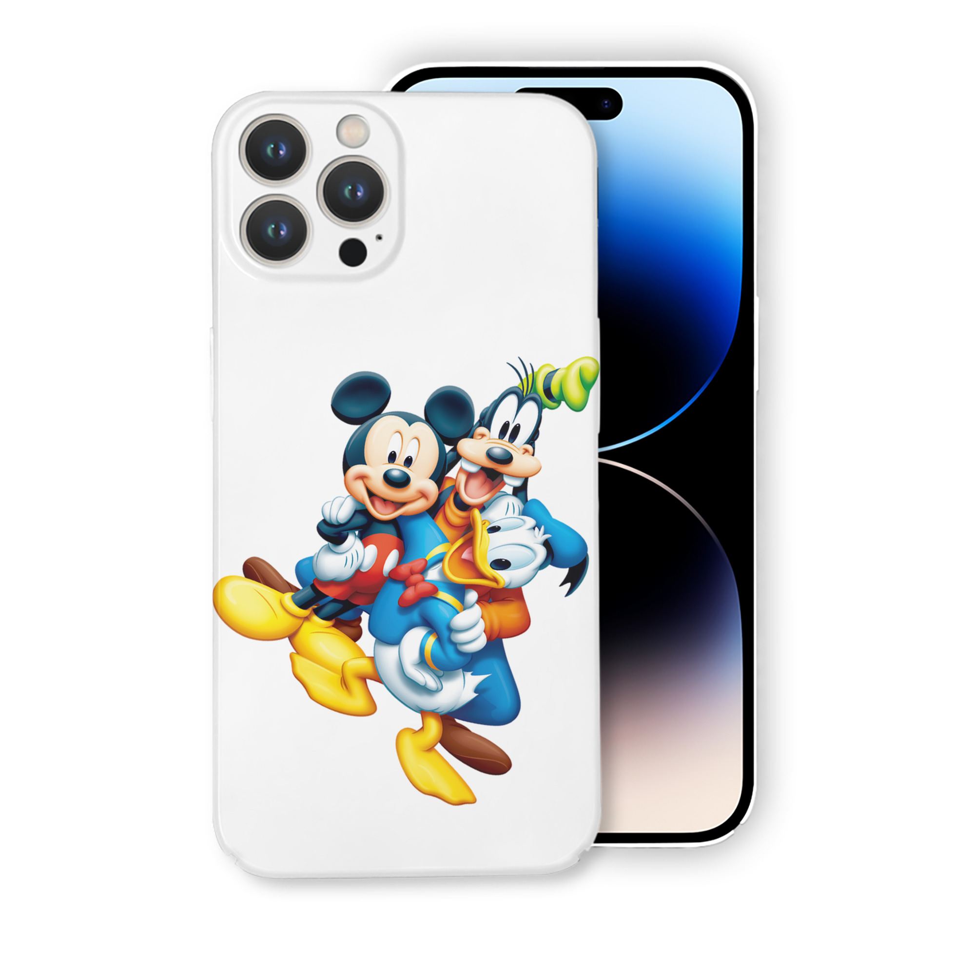 （画像用） ミッキーマウス Mickey Mouse 【iPhone 14シリーズ対応】ハードケース